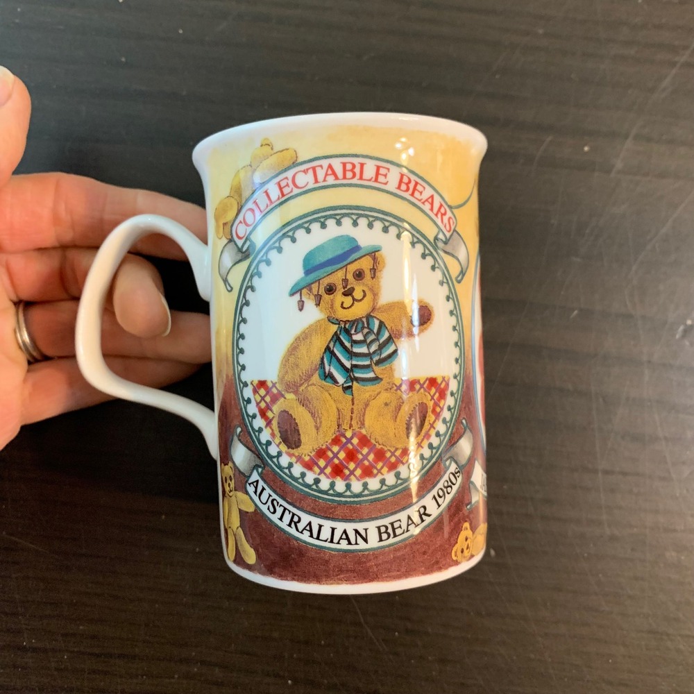 Roy‎ Kirkham 1999 Collectable Bears Fine Bone China Mug Made in England Vintage